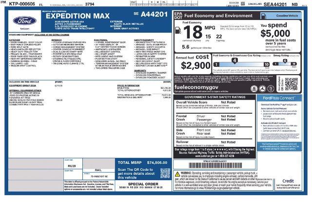 2025 Ford Expedition - $61,100
