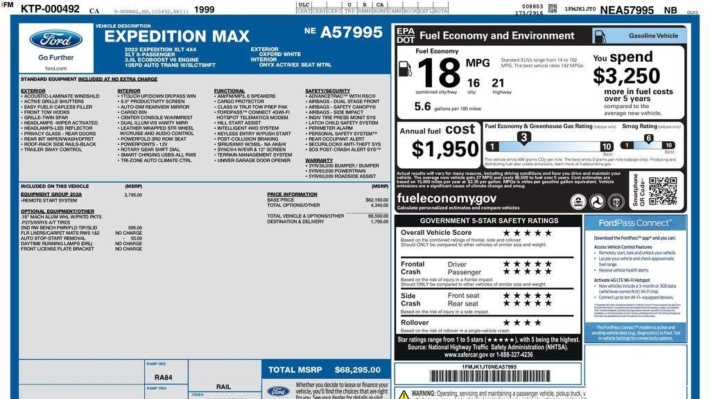 2022 Ford Expedition MAX XLT