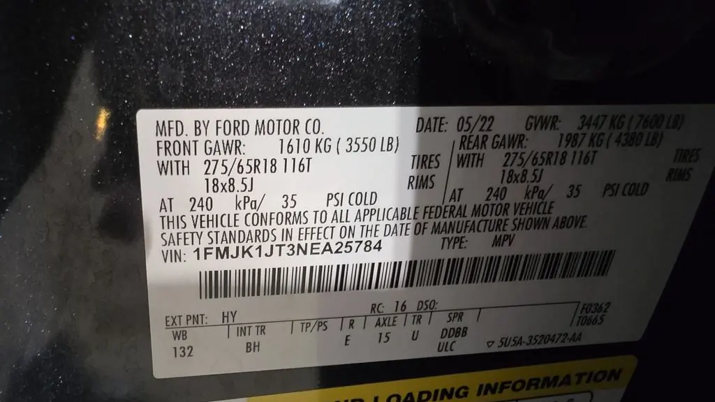 2022 Ford Expedition MAX XLT