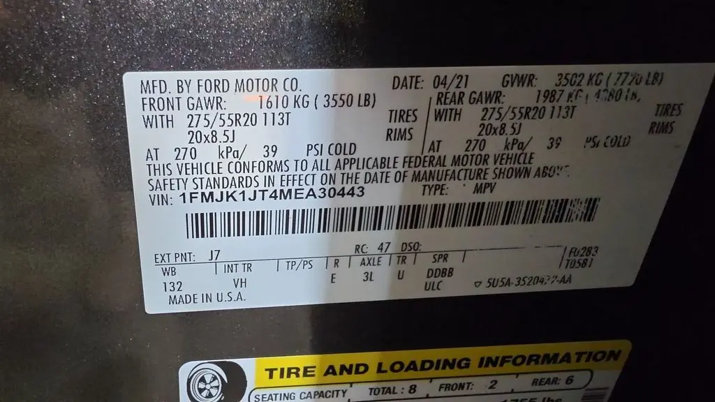 2021 Ford Expedition MAX XLT