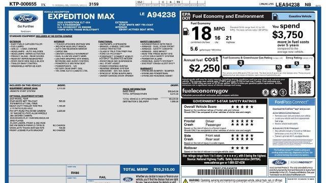 2020 Ford Expedition MAX XLT
