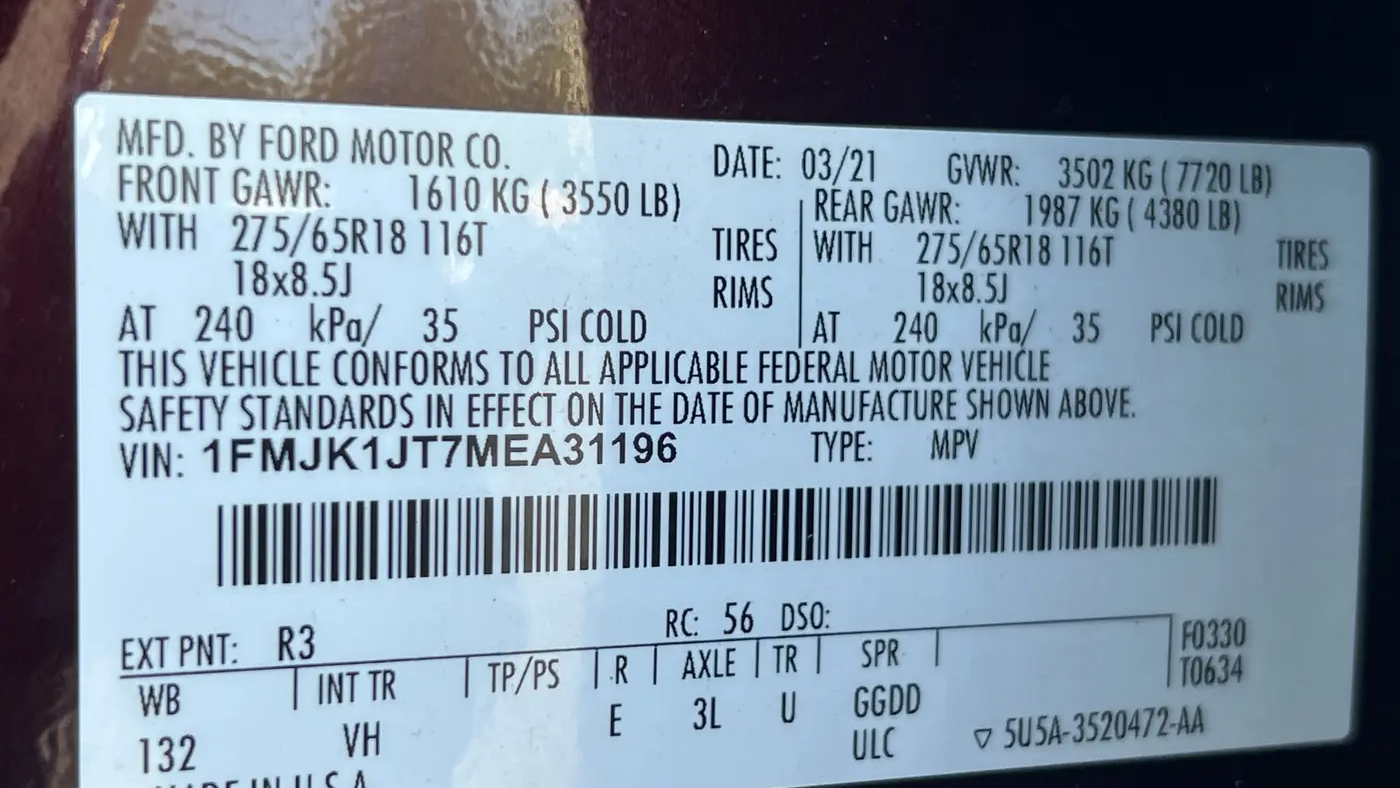 2021 Ford Expedition MAX XLT