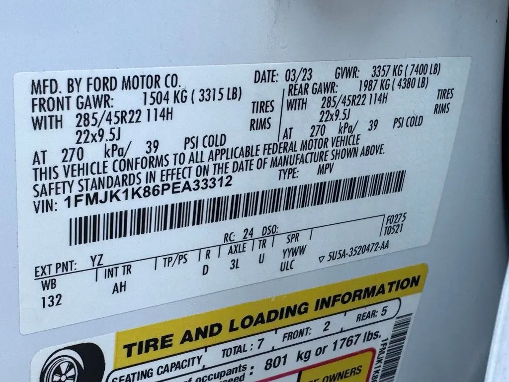 2023 Ford Expedition - $47,000