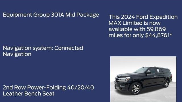 2024 Ford Expedition MAX Limited