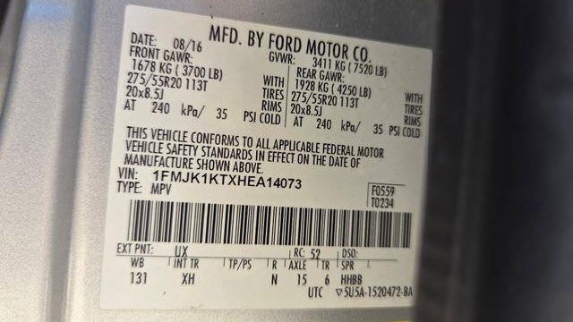 2017 Ford Expedition EL Limited