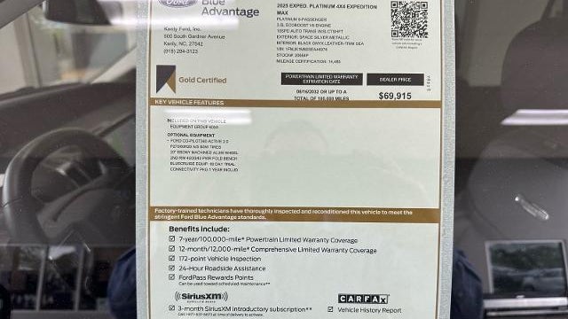 2025 Ford Expedition MAX Platinum