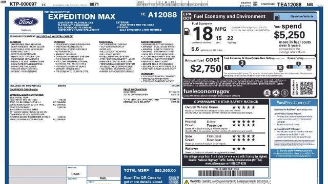 2026 Ford Expedition MAX Platinum