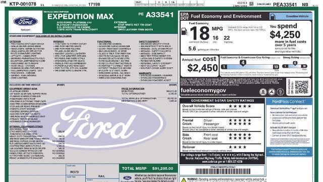 2023 Ford Expedition MAX Platinum