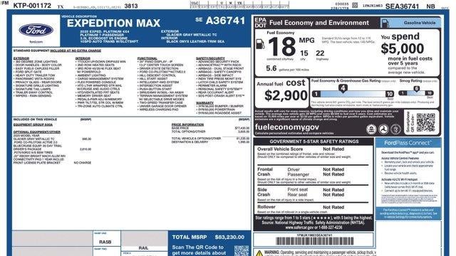2025 Ford Expedition MAX Platinum