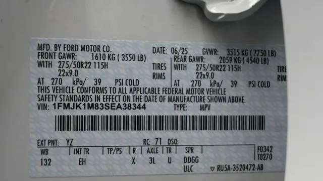 2025 Ford Expedition MAX Platinum