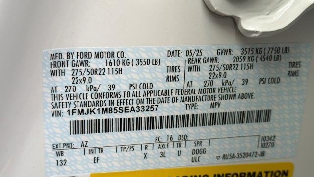 2025 Ford Expedition MAX Platinum