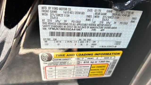 2025 Ford Expedition MAX Platinum