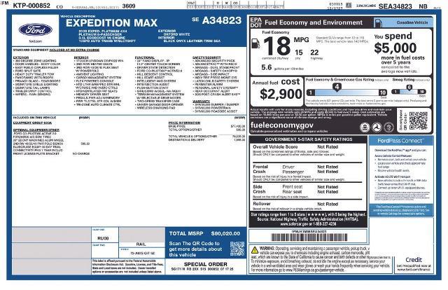 2025 Ford Expedition - $69,990