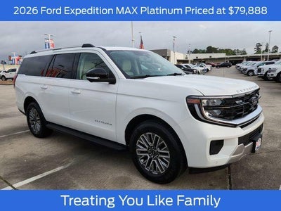 Photo of a 2026 Ford Expedition MAX 4X4 Platinum 4DR SUV for sale