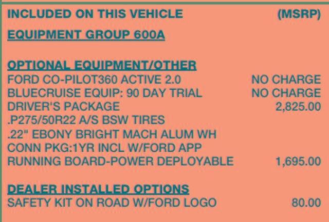 2026 Ford Expedition - $74,875