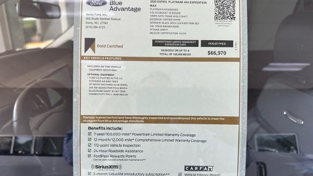 2025 Ford Expedition MAX Platinum