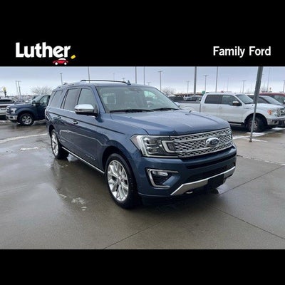 2019 Ford Expedition MAX 4X4 Platinum 4DR SUV