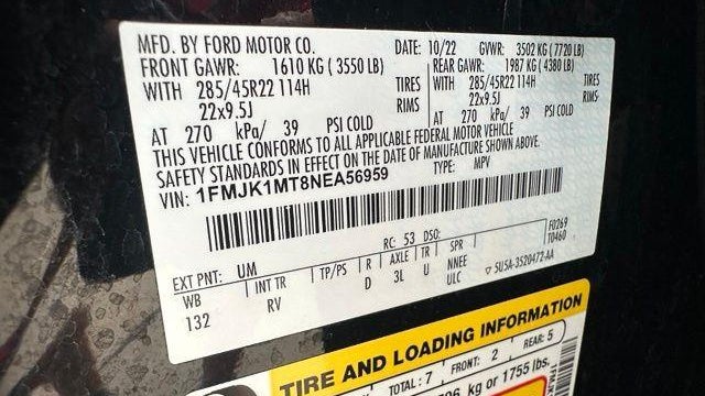 2022 Ford Expedition MAX Platinum