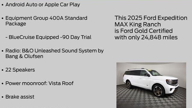 2025 Ford Expedition MAX King Ranch
