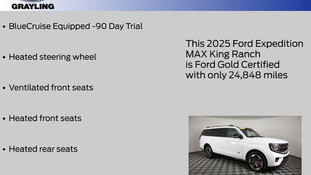 2025 Ford Expedition MAX King Ranch