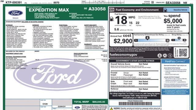 2025 Ford Expedition MAX King Ranch