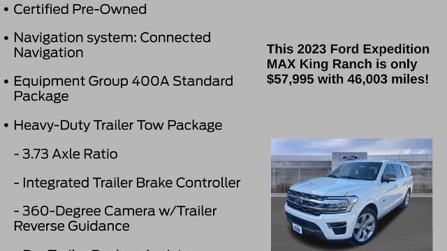 2023 Ford Expedition MAX King Ranch
