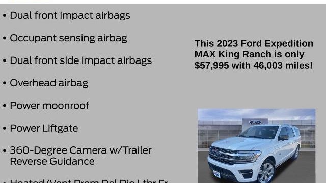 2023 Ford Expedition MAX King Ranch