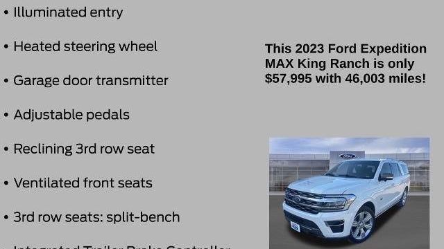 2023 Ford Expedition MAX King Ranch