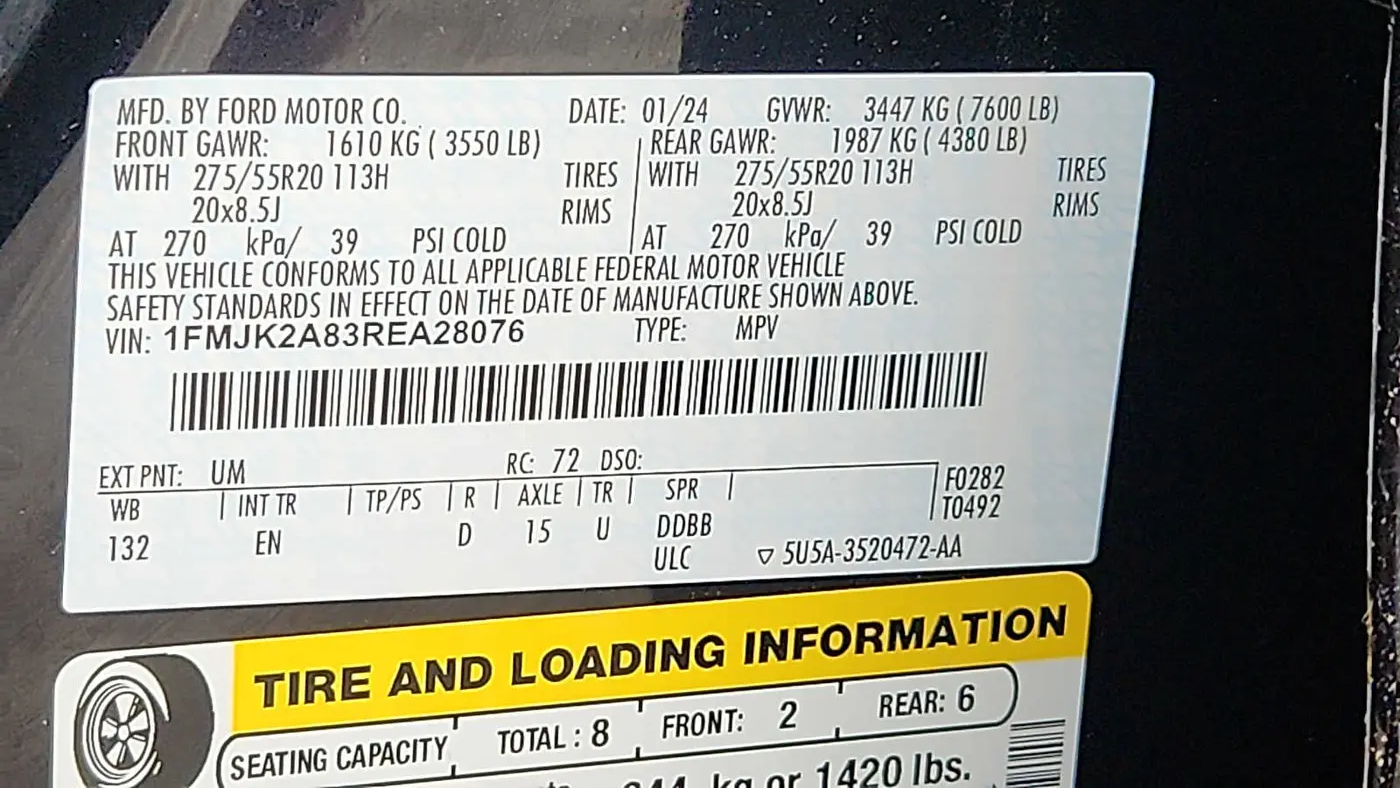 2024 Ford Expedition MAX Limited