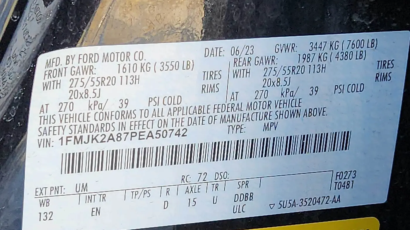2023 Ford Expedition MAX Limited