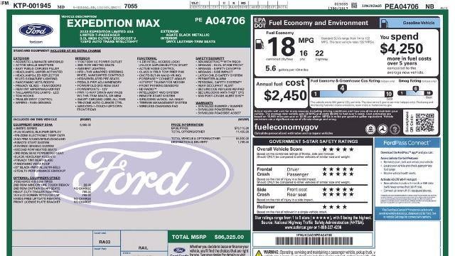 2023 Ford Expedition MAX Limited