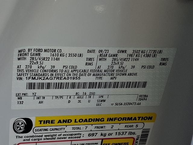 2024 Ford Expedition - $61,500