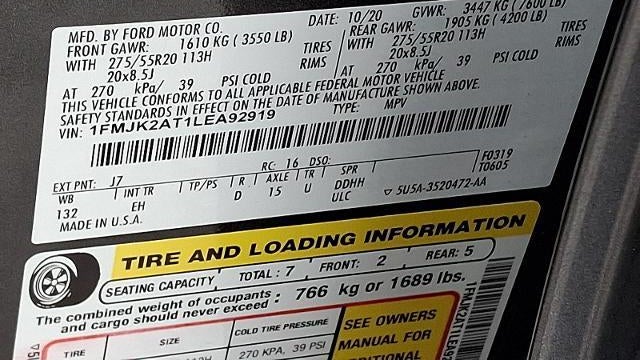 2020 Ford Expedition MAX Limited