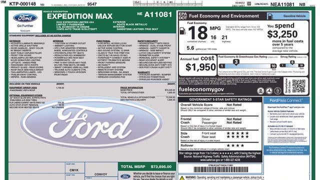 2022 Ford Expedition MAX Limited
