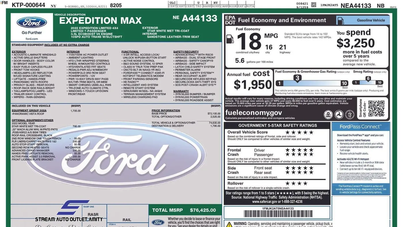 2022 Ford Expedition MAX Limited