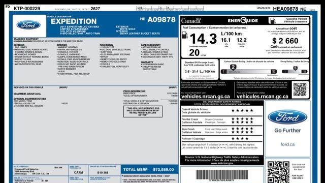 2017 Ford Expedition EL Limited