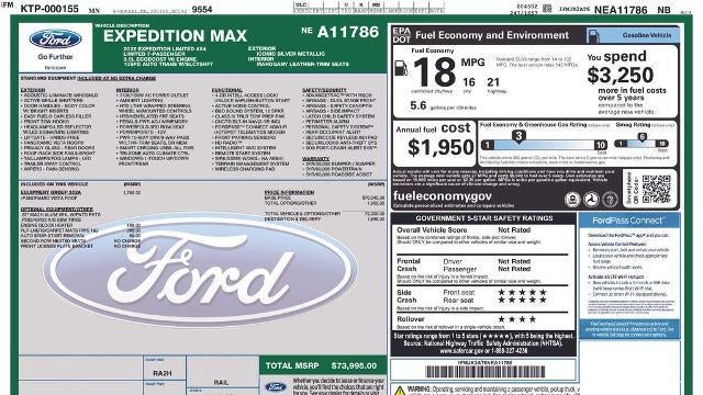 2022 Ford Expedition MAX Limited