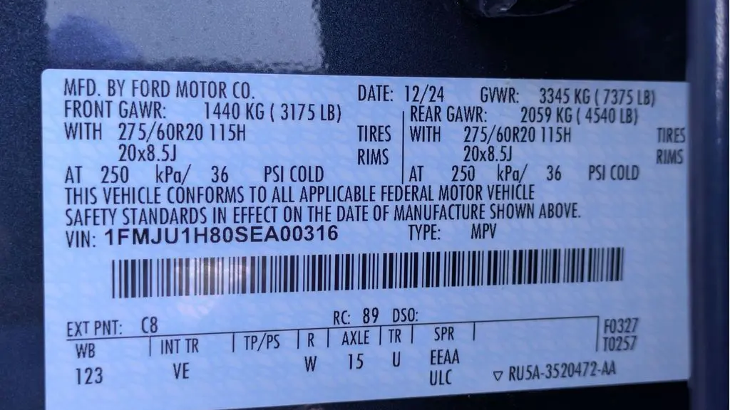 2025 Ford Expedition Active