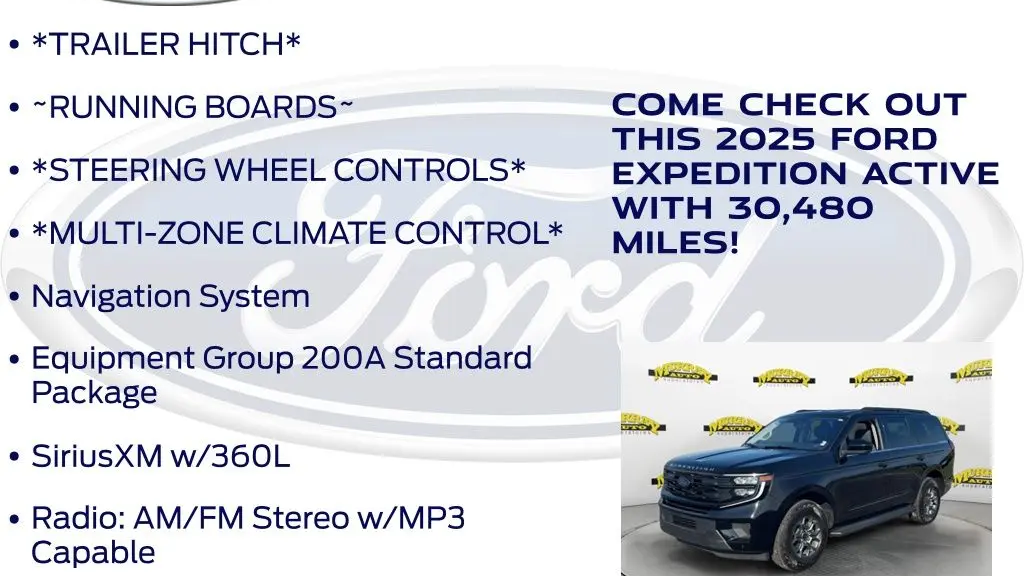 2025 Ford Expedition Active