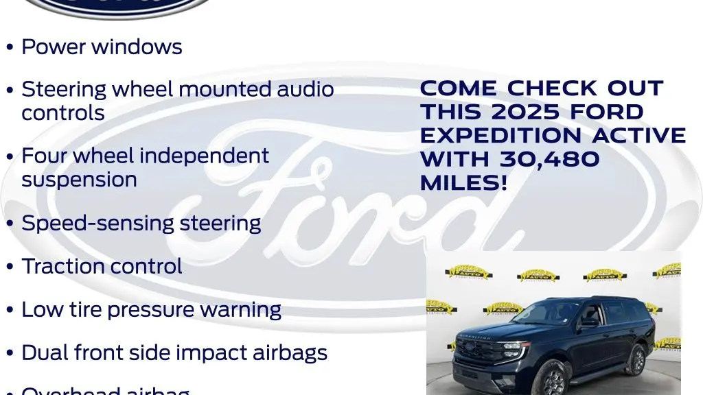 2025 Ford Expedition Active