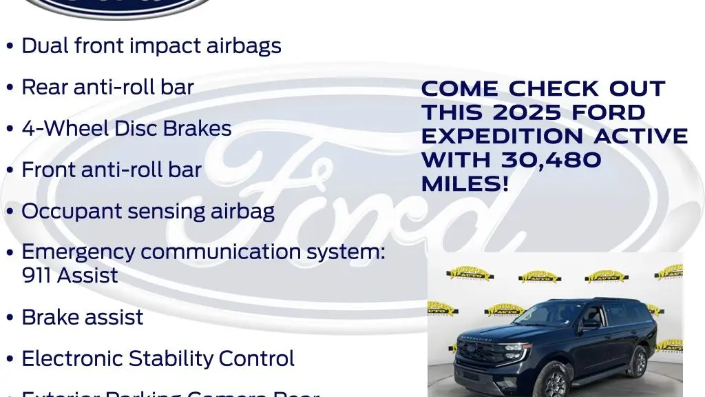2025 Ford Expedition Active