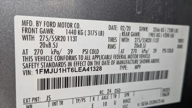 2020 Ford Expedition XLT
