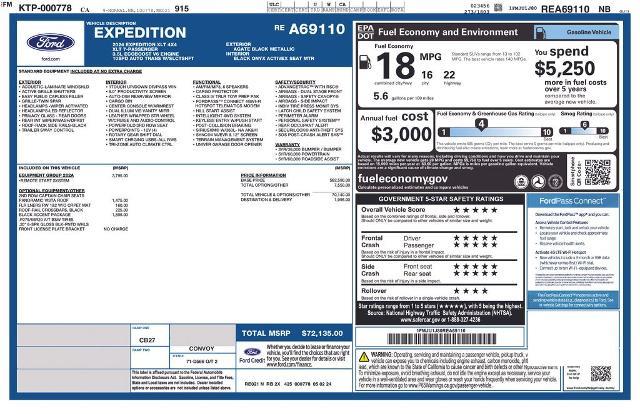 2024 Ford Expedition - $51,585