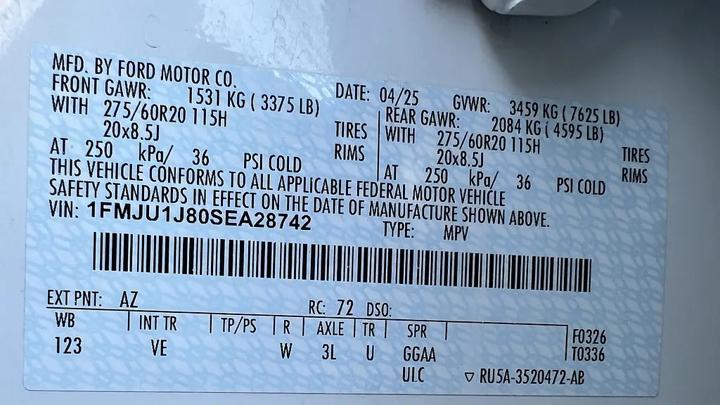 2025 Ford Expedition Active