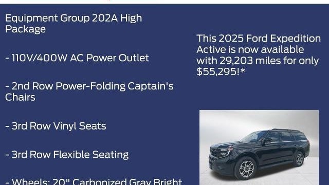 2025 Ford Expedition Active
