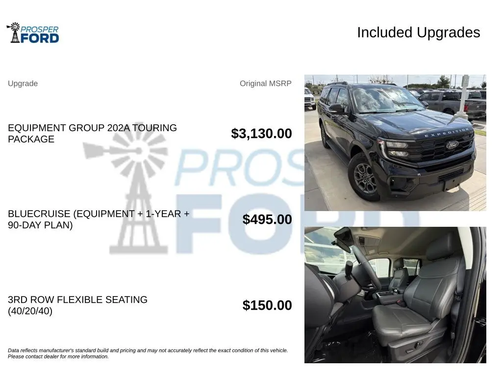 2026 Ford Expedition - $58,000