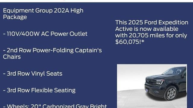 2025 Ford Expedition Active