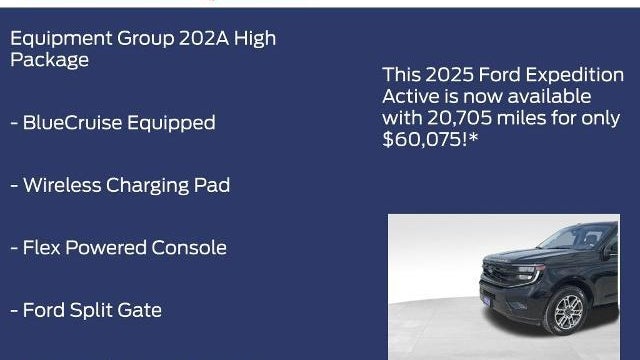 2025 Ford Expedition Active