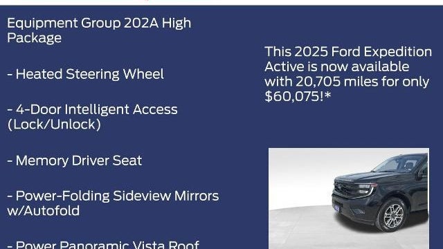 2025 Ford Expedition Active