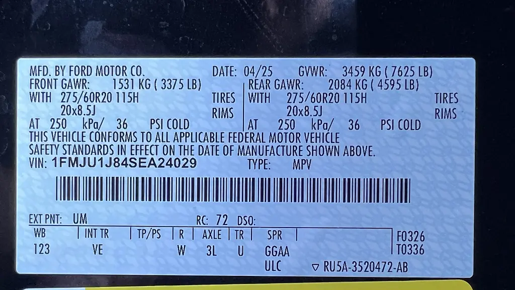 2025 Ford Expedition Active